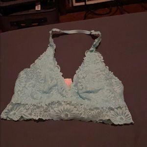 Blue bralette